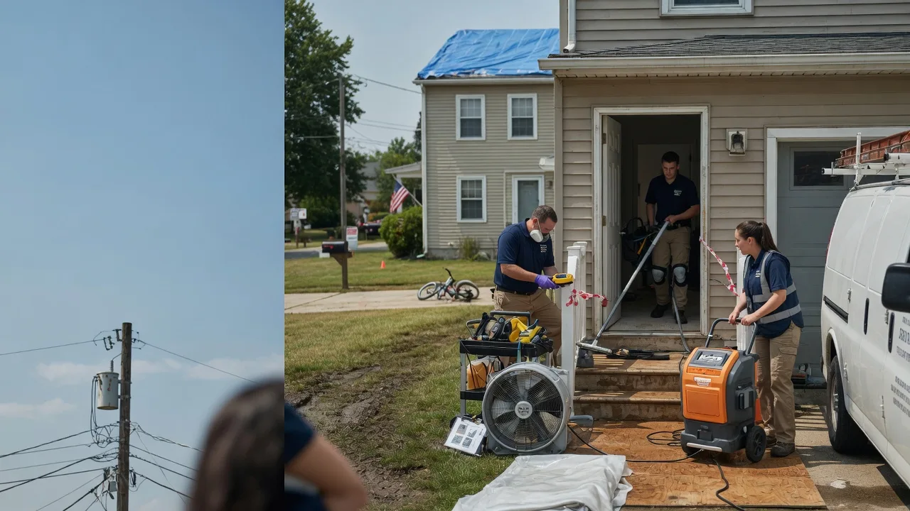 Water Damage Repair in Denton, MD near me